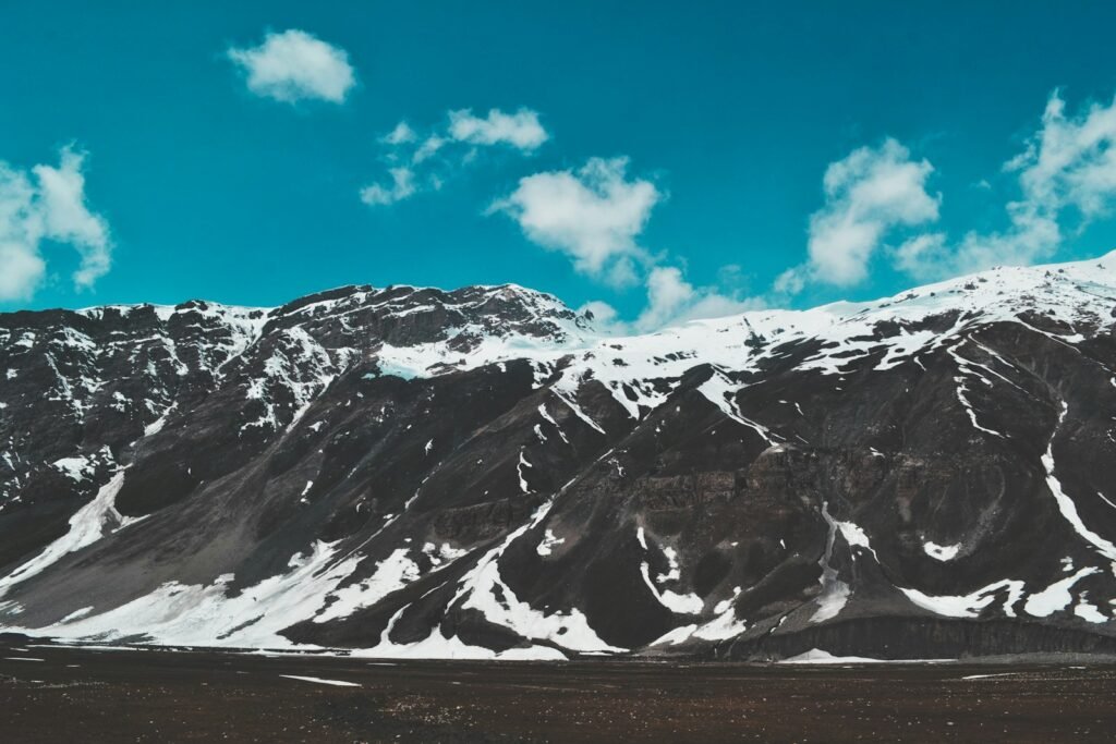 glacier mountains during day