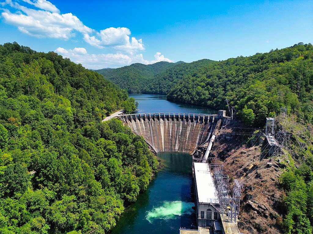hydro electric power station