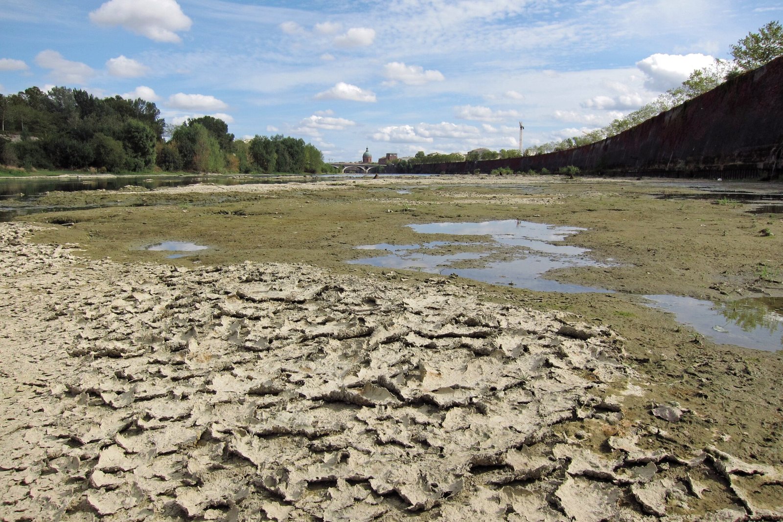 Mudcracks: Patterns of Ancient Droughts (image credits: wikimedia)