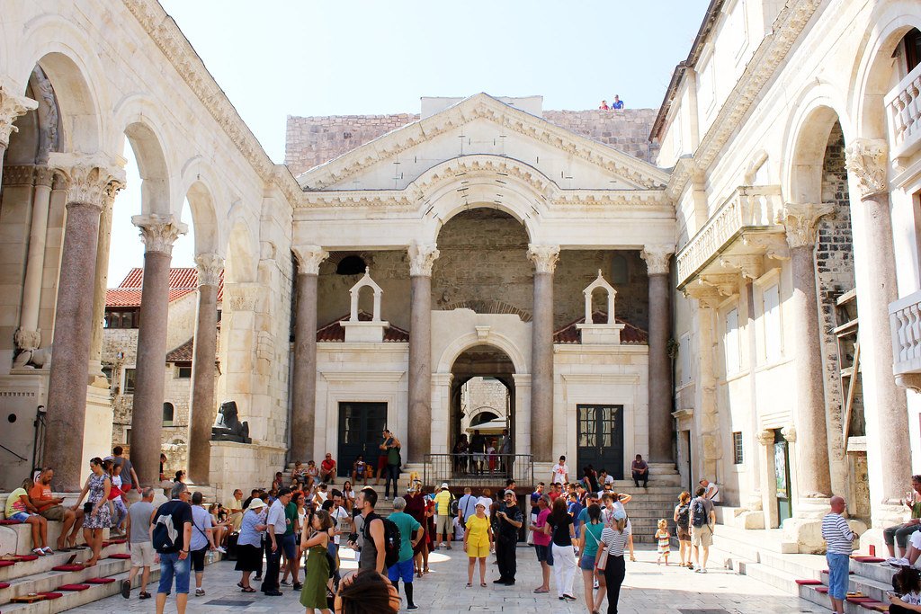 Split's Diocletian's Palace (image credits: flickr)