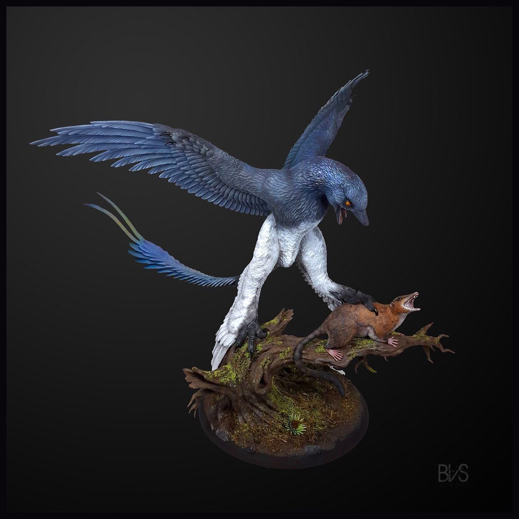 Microraptor: The Four-Winged Wonder (image credits: flickr)