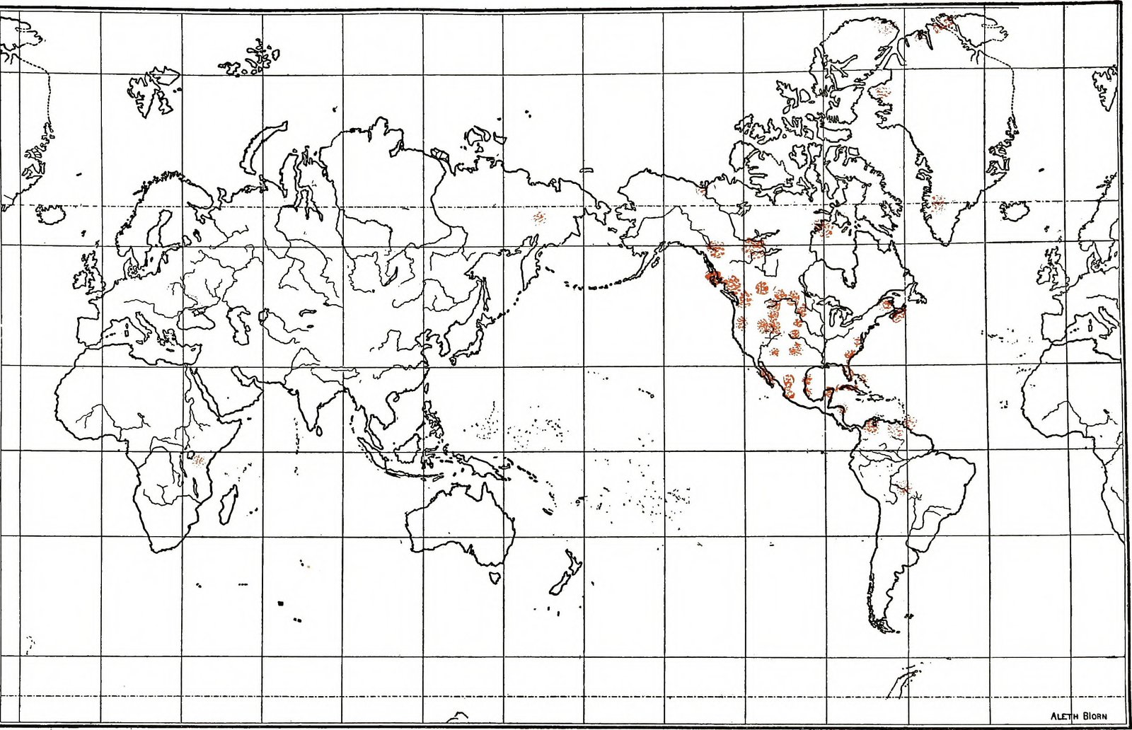 Geographic Spread of Early Whales (image credits: wikimedia)