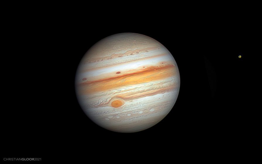 The Storm's Influence on Jupiter's Weather (image credits: flickr)