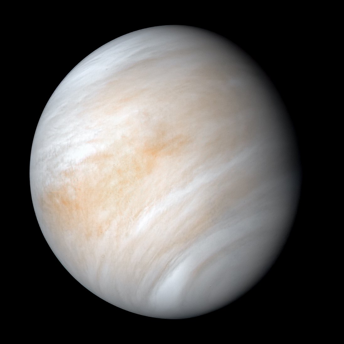 Venus's Backwards Rotation Enigma (image credits: wikimedia)