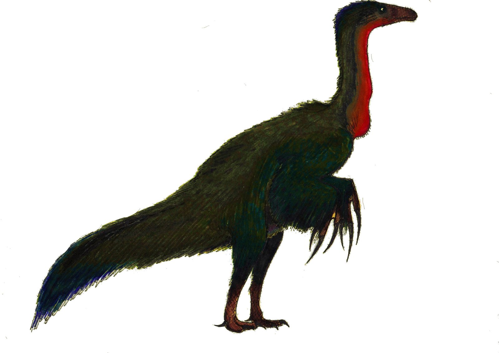 The Prehistoric Sonic Boom: Therizinosaurus and Its Infrasonic Communication (image credits: wikimedia)
