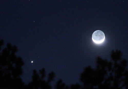 Jupiter and moon