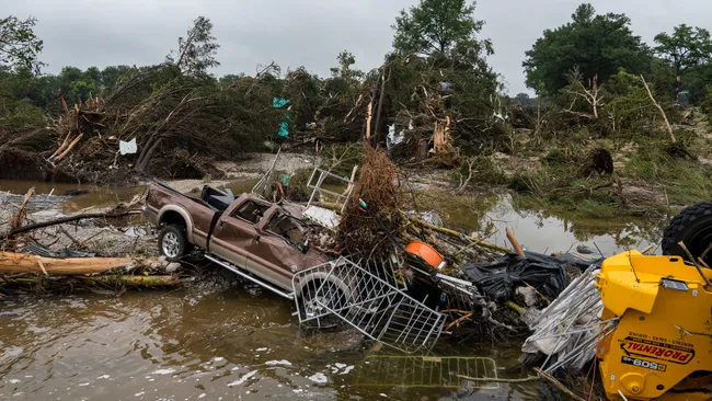 dangerous flooding in Texas