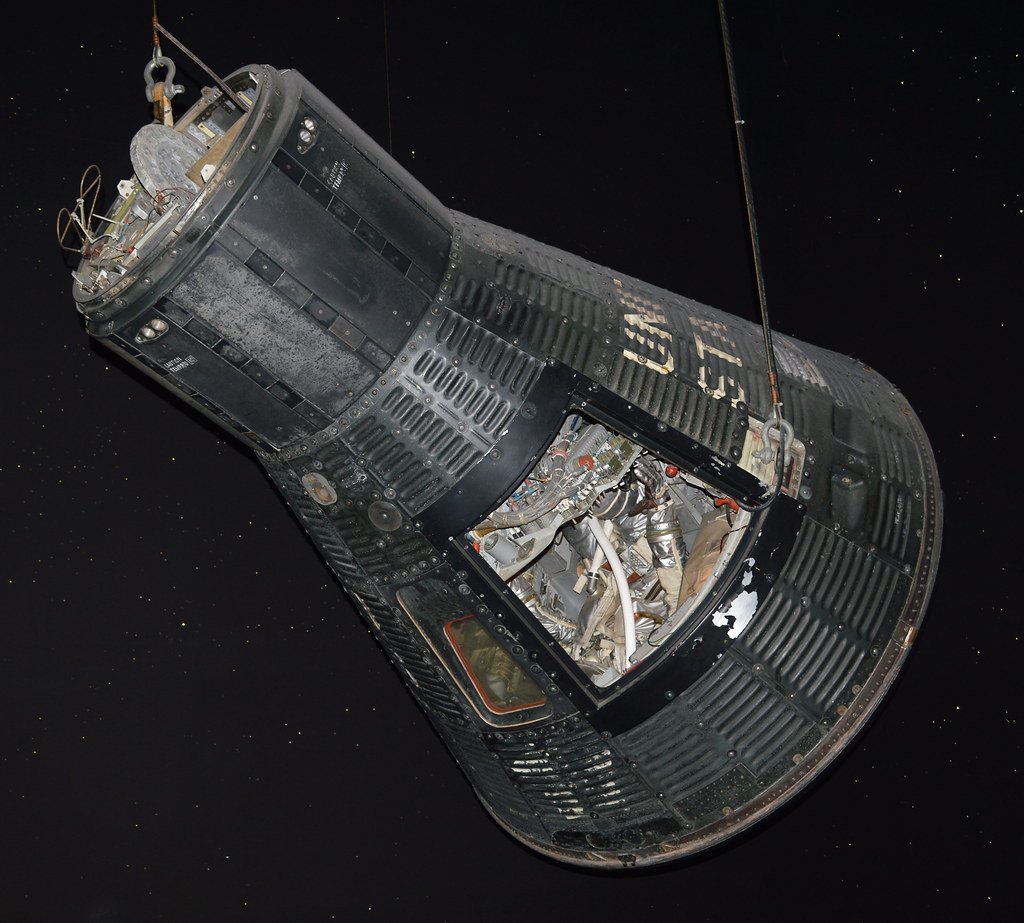 ‘Faith 7’ Mercury Spacecraft – Space Center Houston. 20-3-2017.