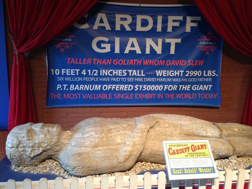 The Cardiff Giant.