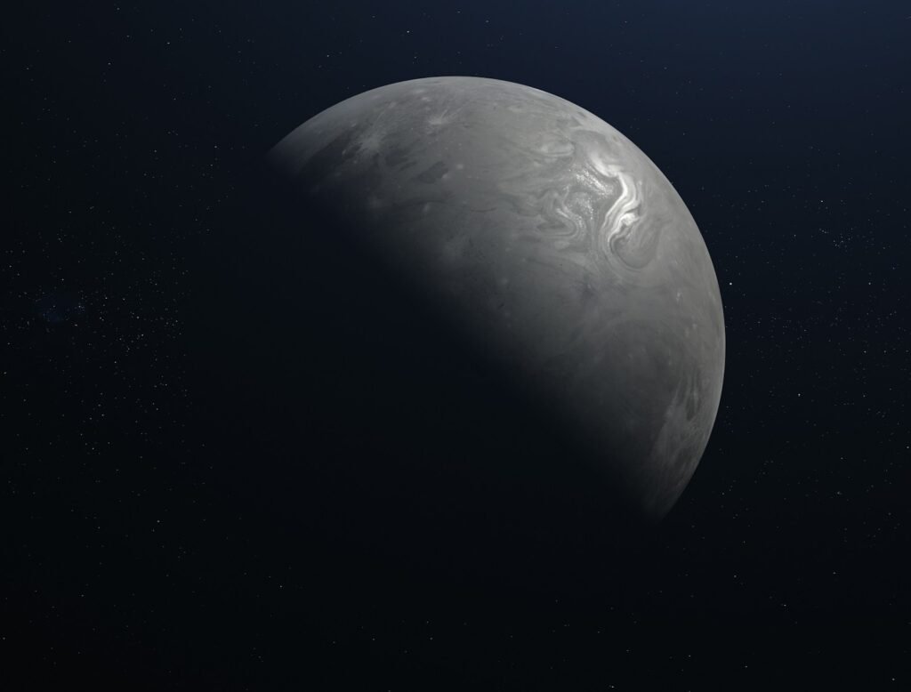 Artist's rendering of Enceladus.