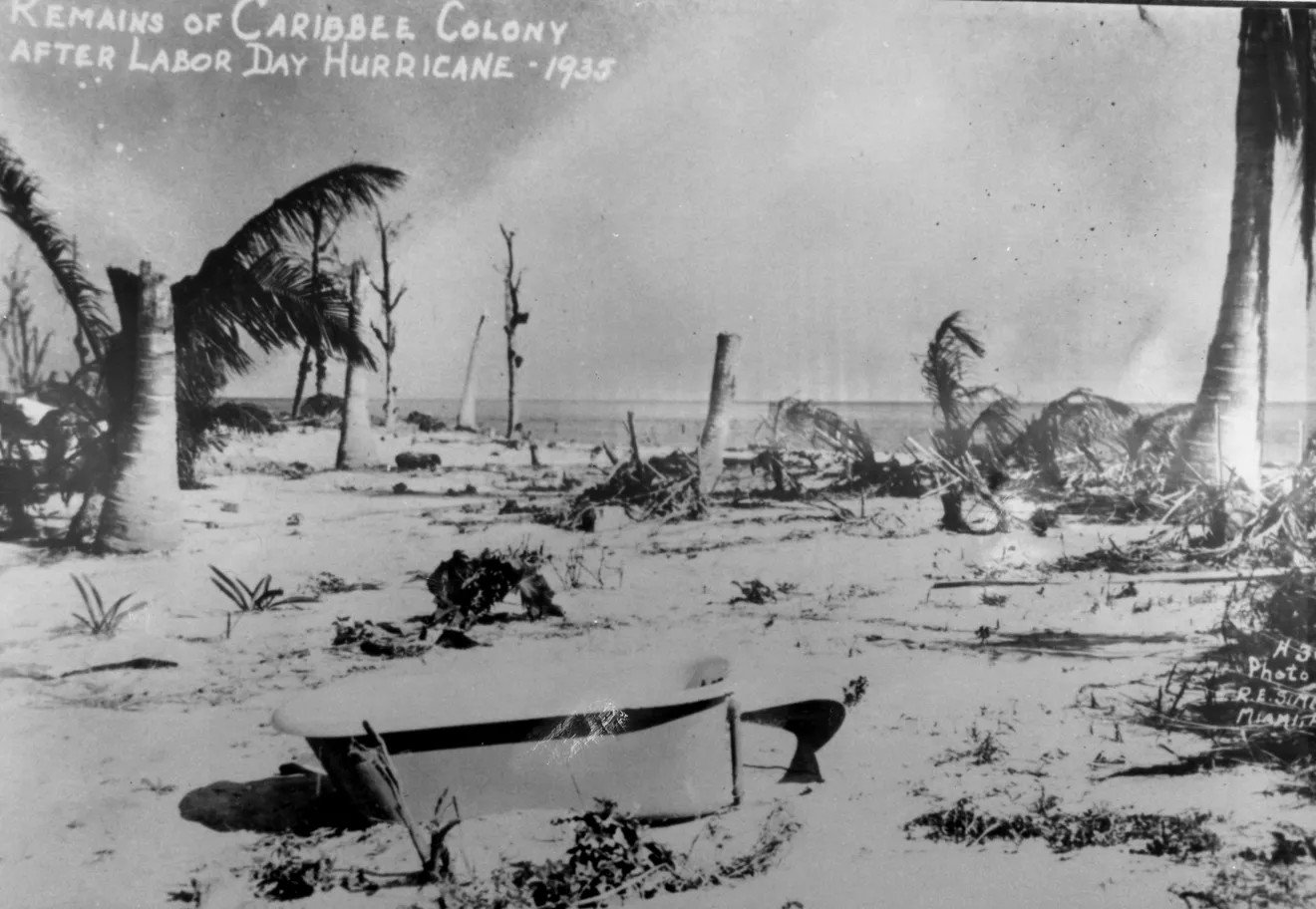 The Great Labor Day Hurricane of 1935: When the Keys Were Forever Changed (image credits: By Keys History, CC BY 2.5, https://commons.wikimedia.org/w/index.php?curid=169605634)
