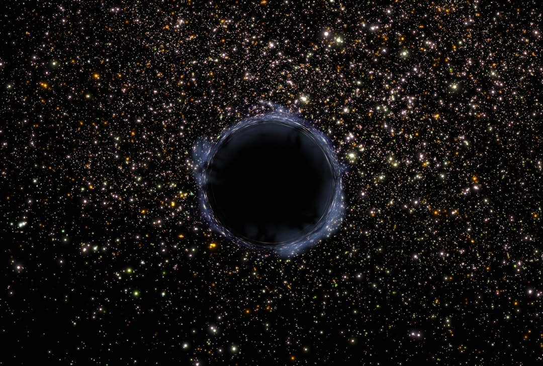 Black Holes on a Collision Course (image credits: unsplash)