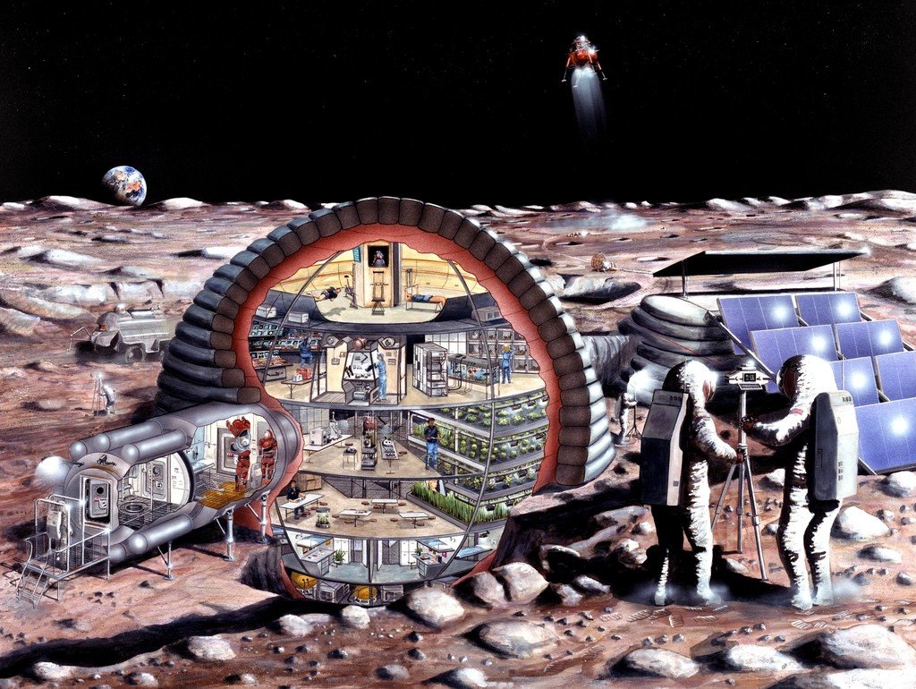 Future Moon Bases Face Real Dangers (image credits: rawpixel)