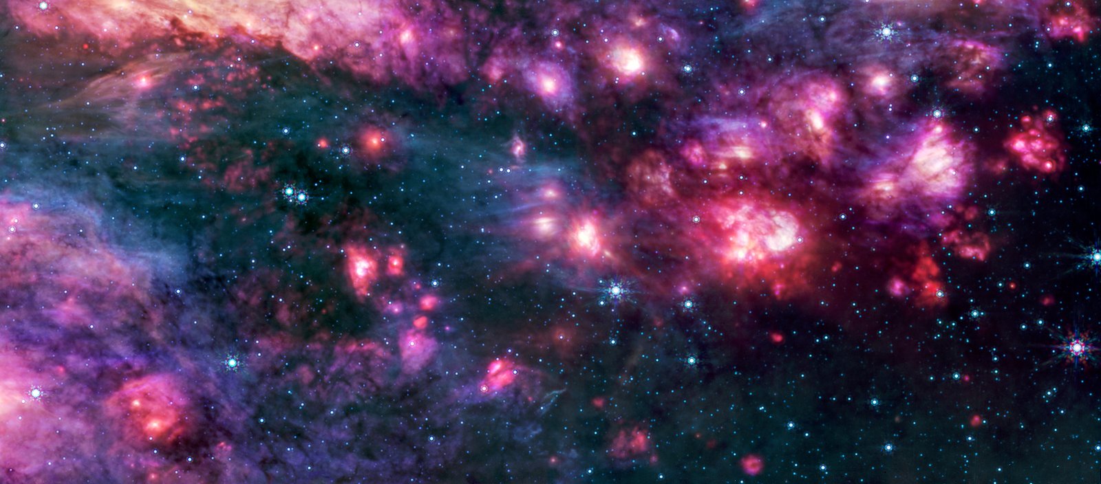 The Milky Way’s most furious star factory, unmasked in infrared (image credits: wikimedia)