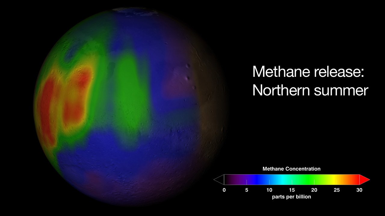 Whispers in a Thin Atmosphere: Mars’s Methane That Comes and Goes (image credits: wikimedia)