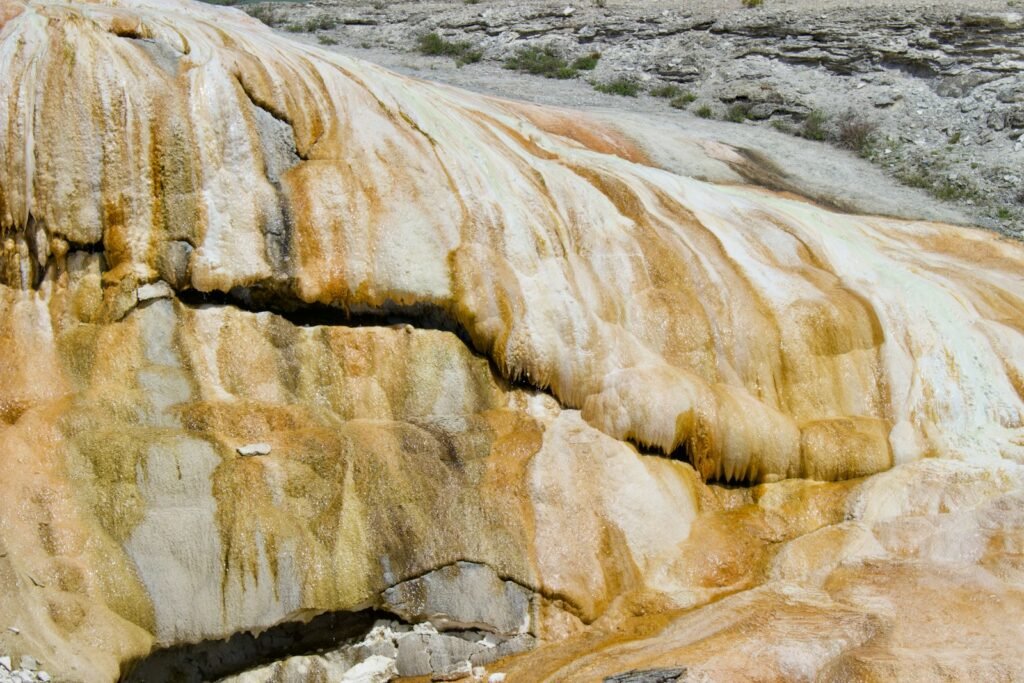 a large rock with a hole in the middle of it