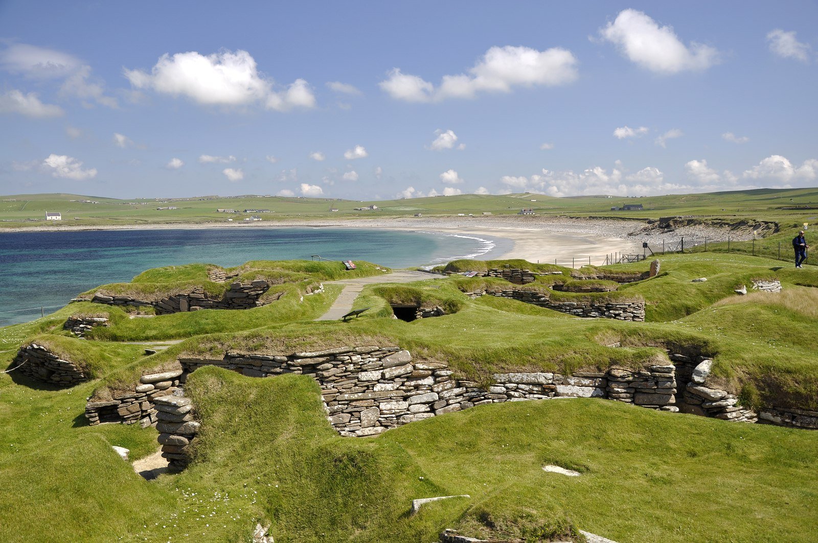 Skara Brae, Scotland – A 5,000-Year-Old Village Preserved in Sand