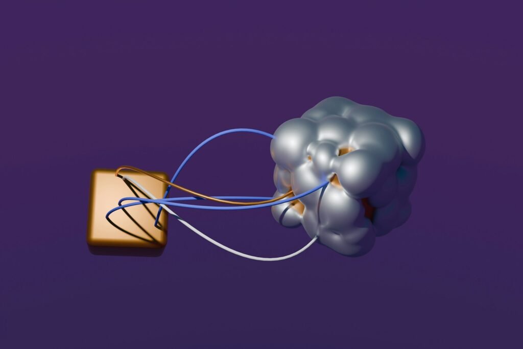 A computer generated image of a cell phone