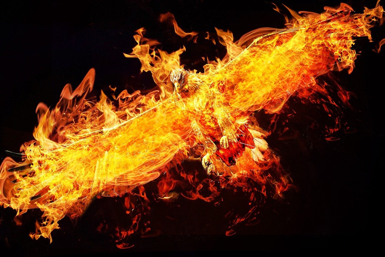 The Phoenix: Symbol of Scorpio's Ultimate Transformation (image credits: pixabay)
