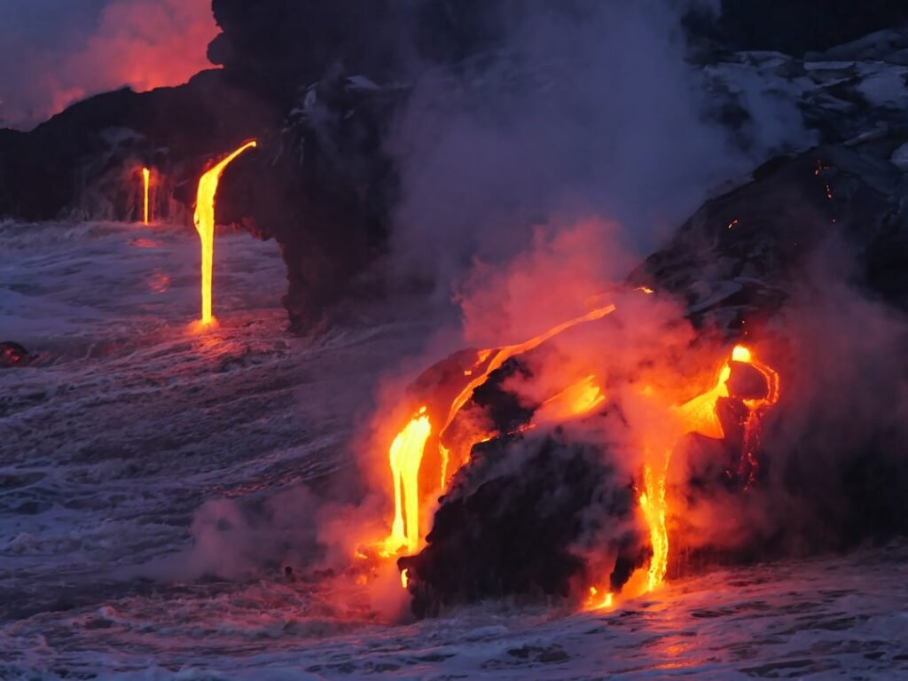 The Volcano That's Creating New Land Off Hawaii's Coast