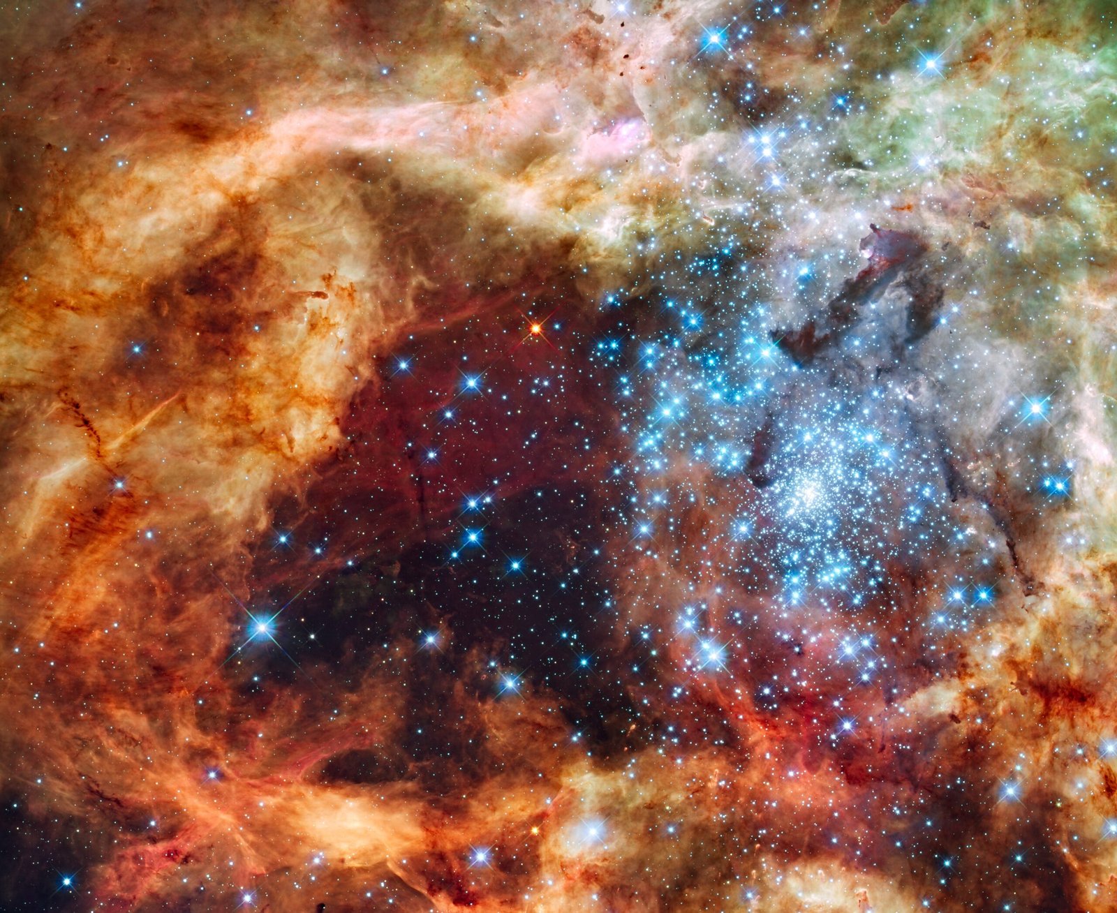 The Giant Cloud of Water Floating in Deep Space