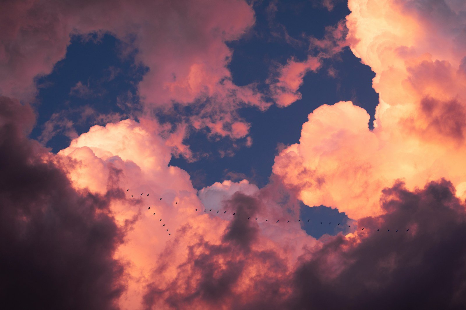 Why the Sky Turns Pink Before Massive Storms