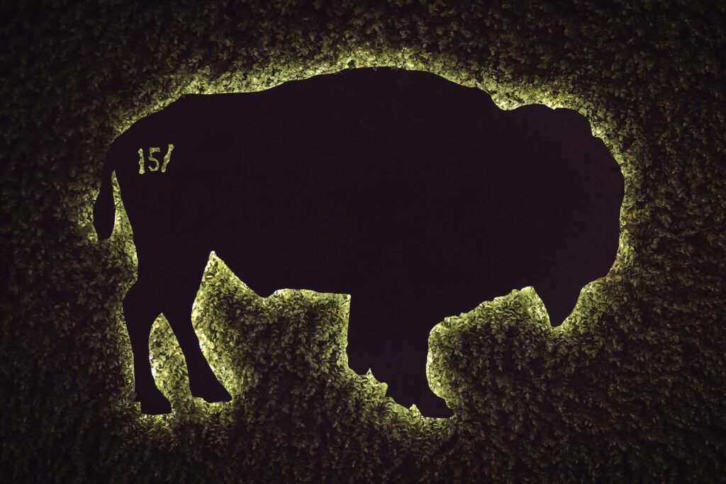 black and gold animal illustration