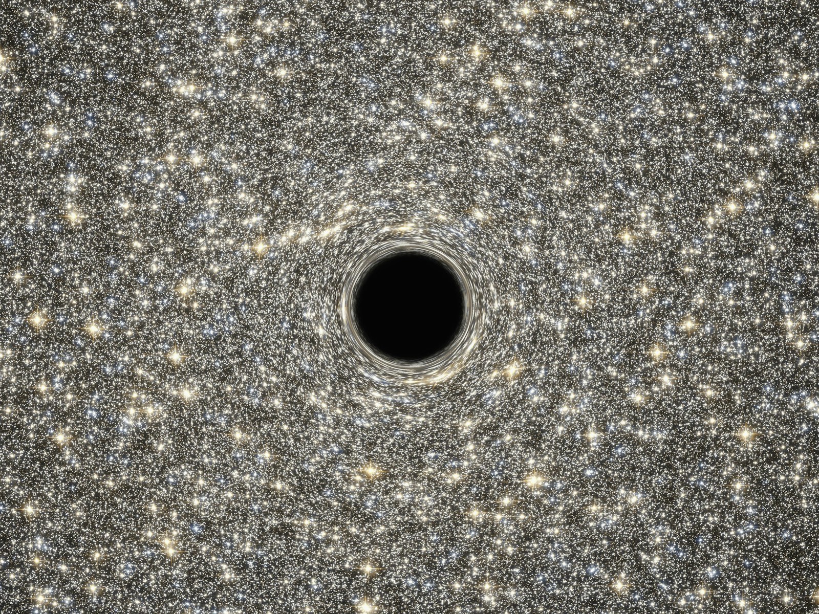 What Happens When Two Black Holes Collide in the Fabric of Space-Time?