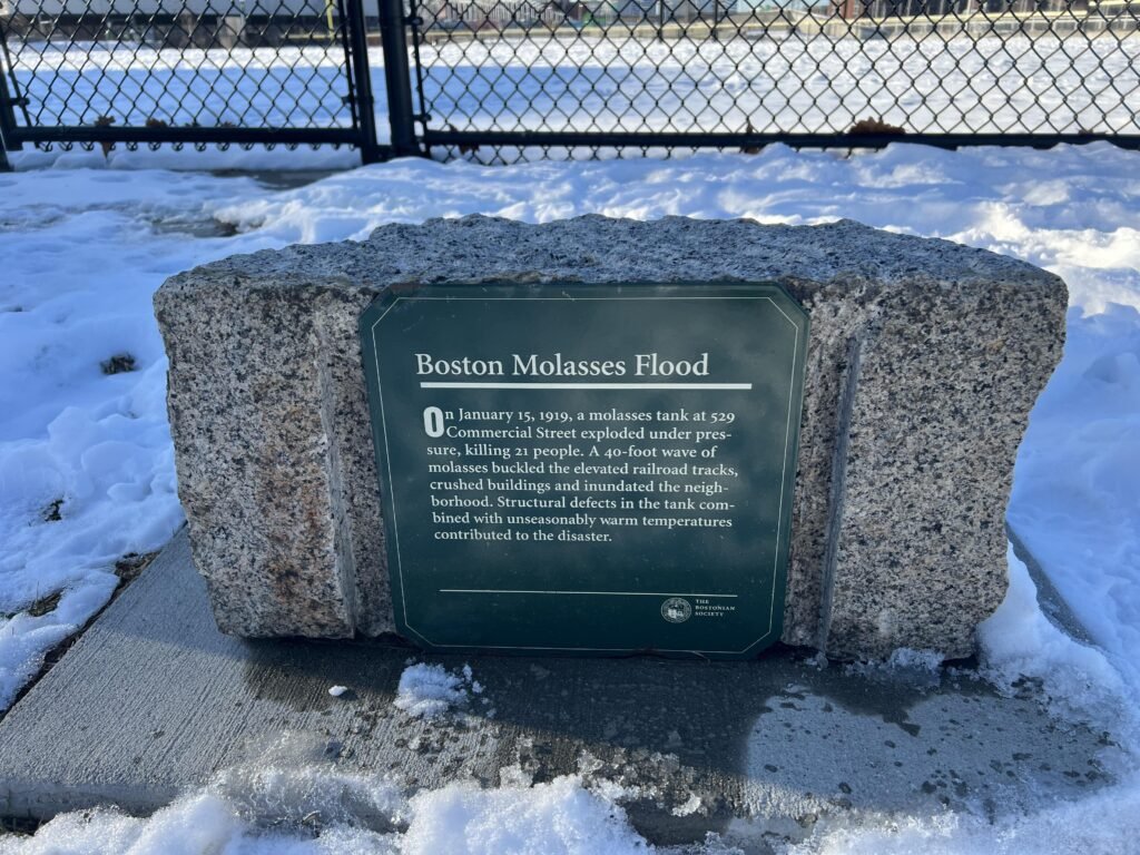 The Great Molasses Flood Memorial 