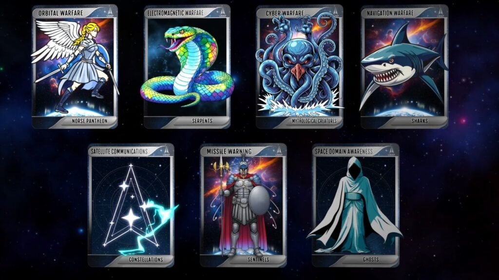 Ghosts, sharks and Norse mythology: US Space Force unveils new names for satellites and space weapons