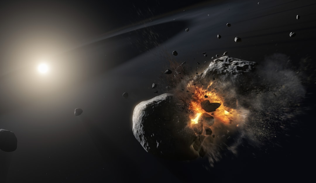 Hubble Captures Rare Asteroid Collisions Near the Fomalhaut System