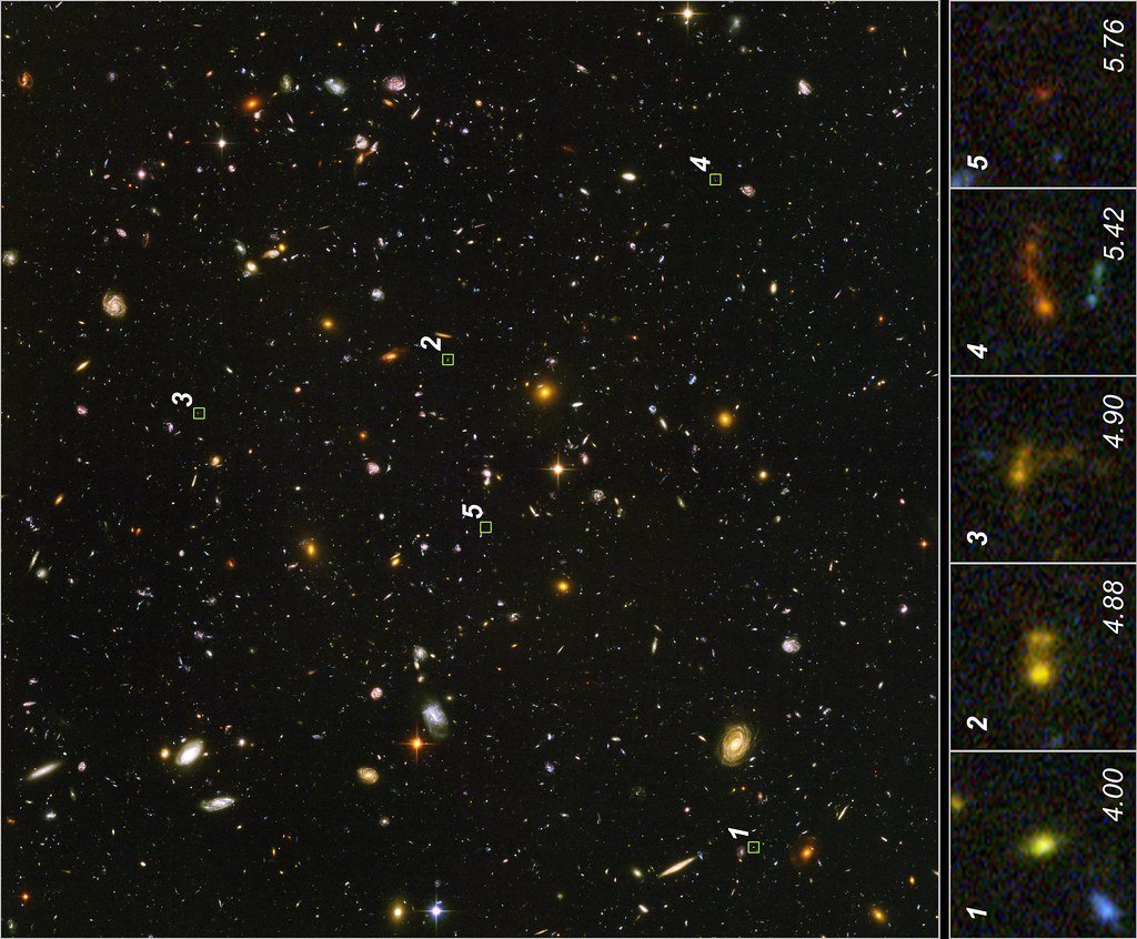 The James Webb Space Telescope Spots the Universe's Earliest Galaxies