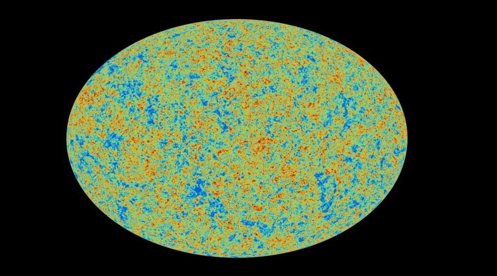 an image of a blue and yellow circle on a black background