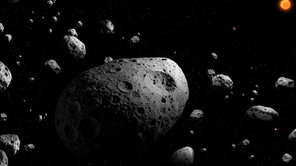 Vera Rubin Observatory spots the fastest-spinning large asteroid ever found