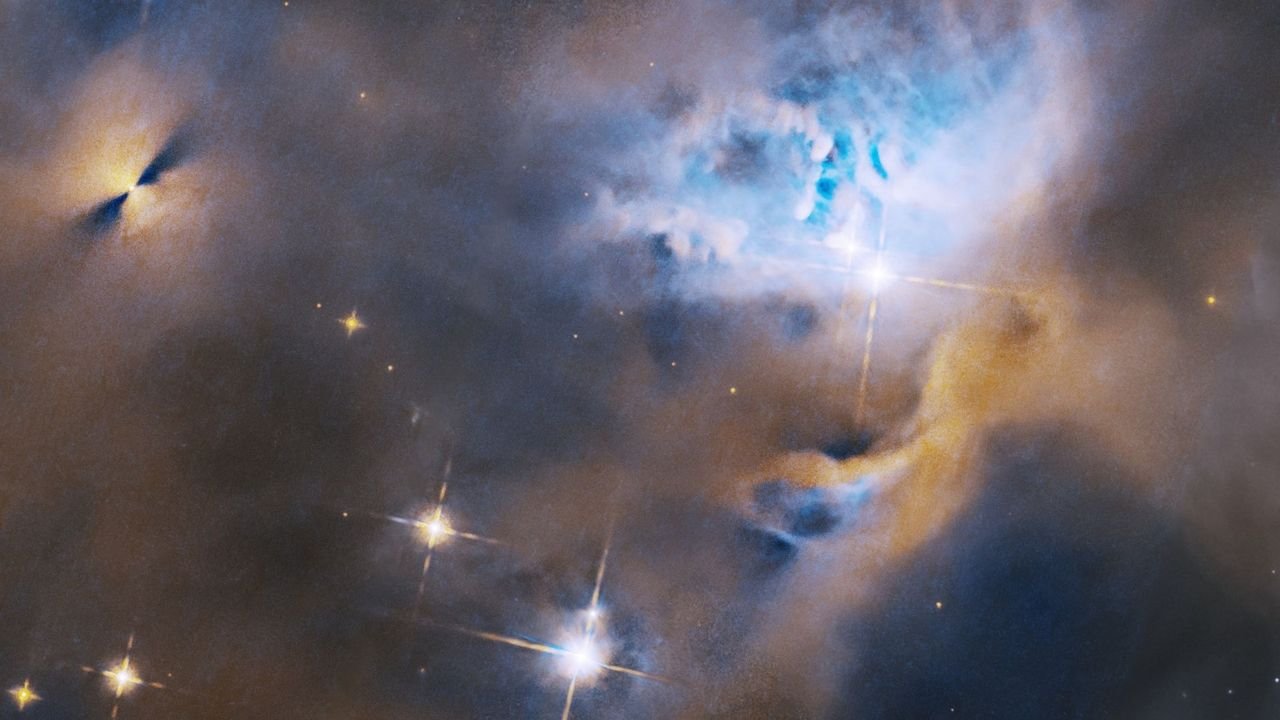 Hubble Peers into Stellar Nursery Where Baby Stars Burst to Life