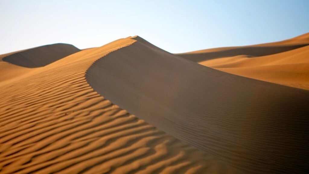 What Unknown Forces Drive the Formation of Massive Sand Dunes Across Deserts?