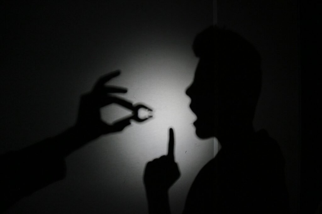 silhouette of person illustration