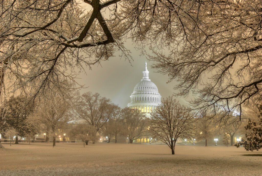 Light snow expected around the DC area Tuesday evening