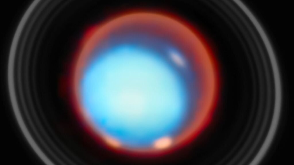 The James Webb Space Telescope just mapped auroras on Uranus in 3D for the 1st time, and scientists are thrilled