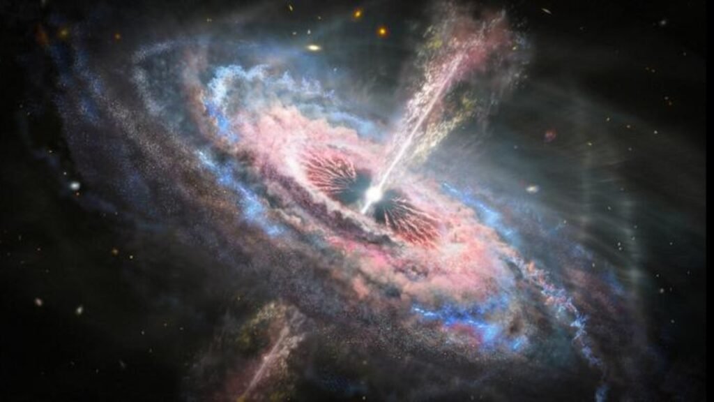 Supermassive serial killers: Astronomers discover how black holes 'kill off' neighboring galaxies