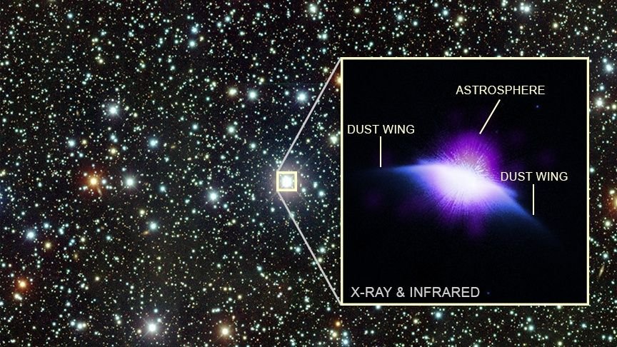 NASA space telescope gets 1st clear X-ray image of sun-like star blowing a bubble