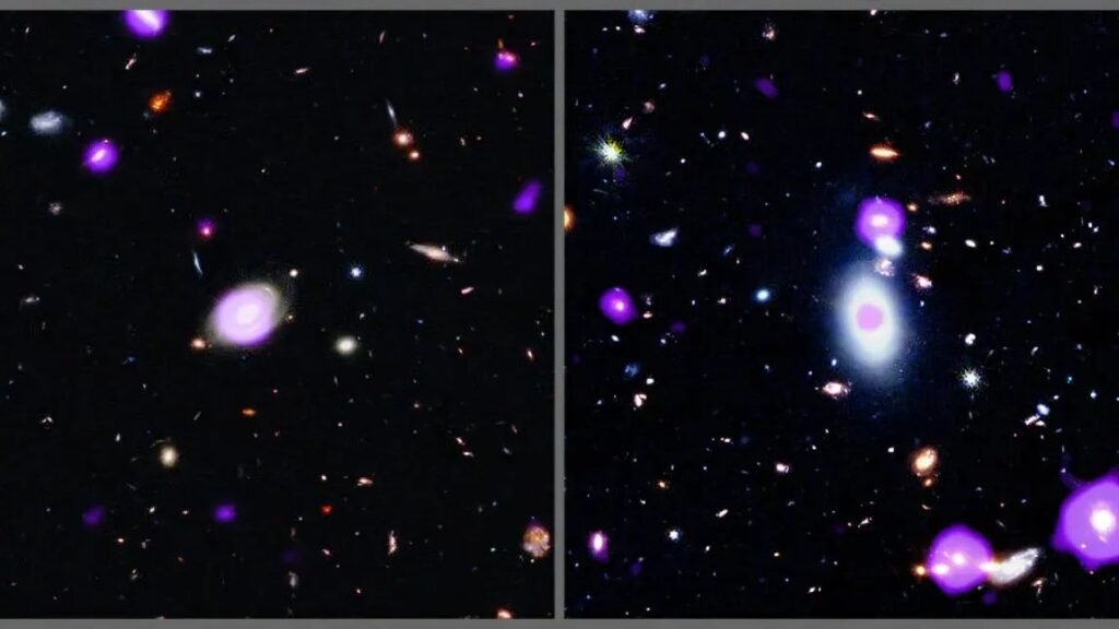 Chandra Catches Black Holes in the Act: New Clues About How They Grow So Fast