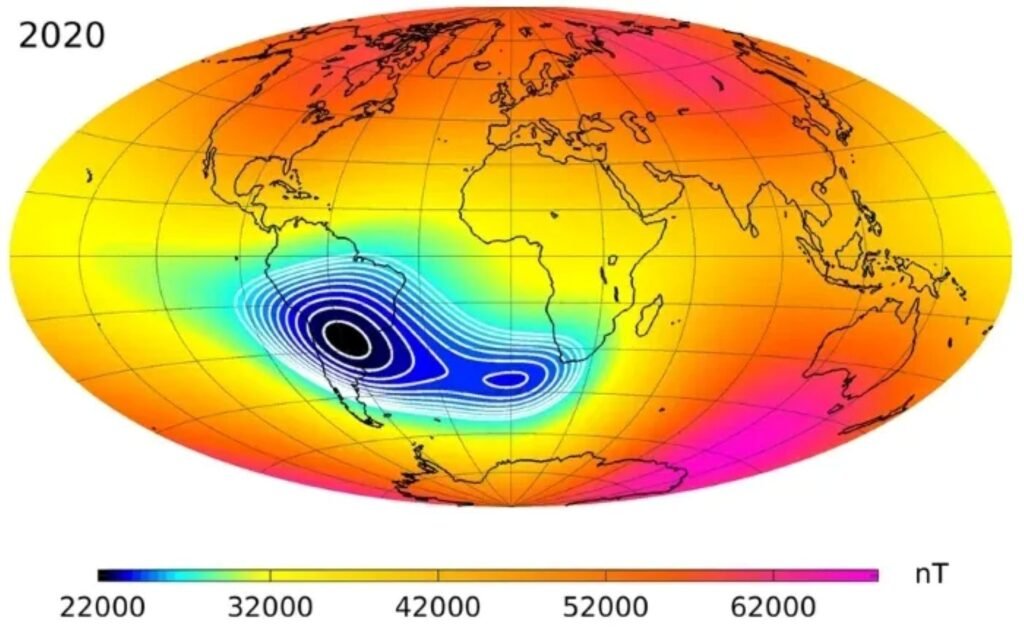 The Growing Weak Spot: The South Atlantic Anomaly 