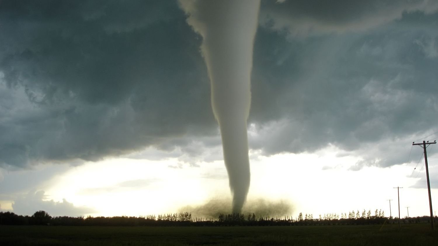 Tornado Strikes an Air Force Base in Oklahoma