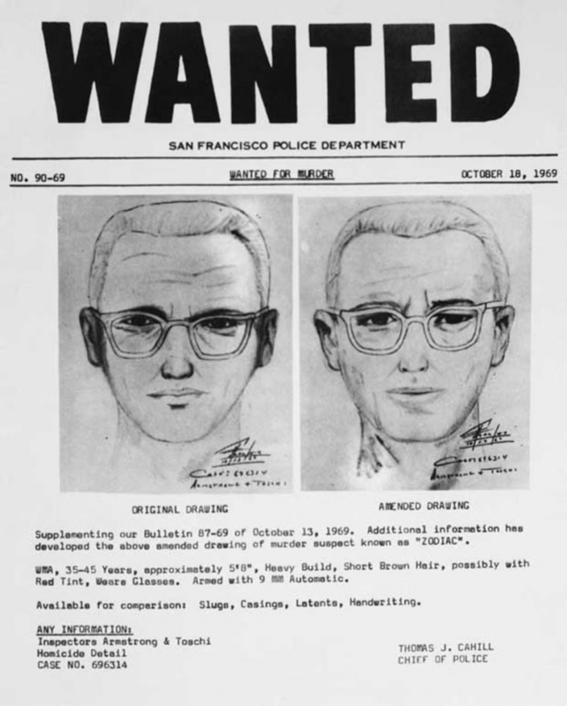 8. The Zodiac Killer: A Coded Shadow Over Modern Investigation 