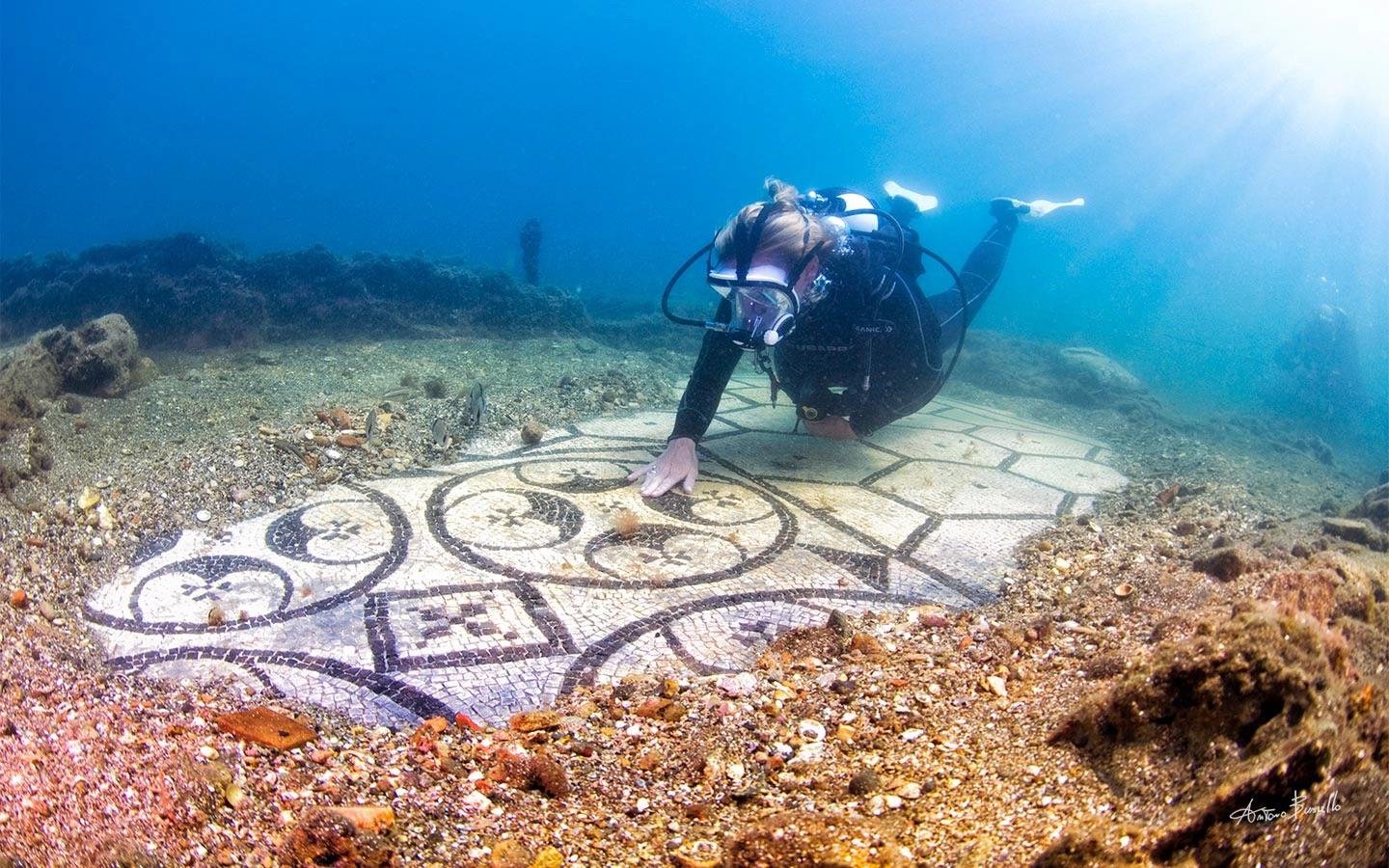 5. Baiae, Italy: The Roman Resort That Slipped Under the Sea