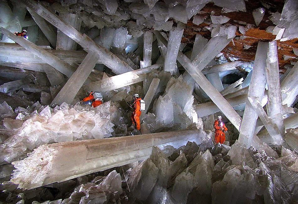 1. Naica’s Giant Crystal Cave, Mexico: A Hidden Cathedral of Selenite 
