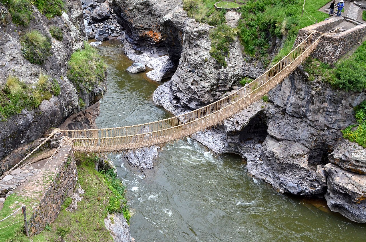 #9 The Incan Road And Rope Bridge Network: Mountains Tamed Without Metal 