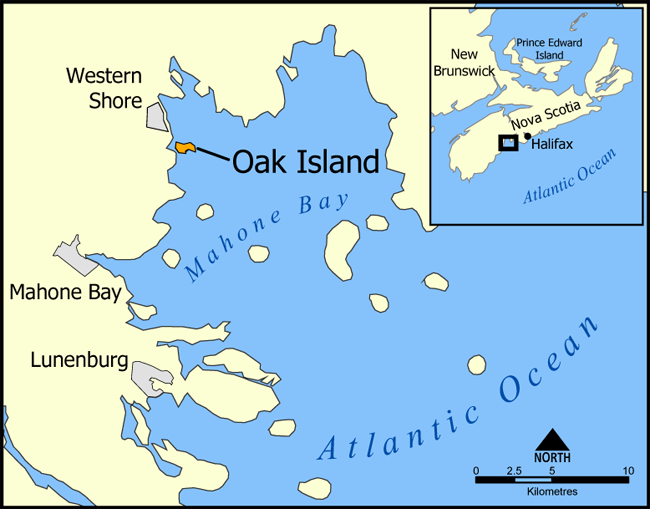 15. Oak Island’s Mysterious Money Pit
