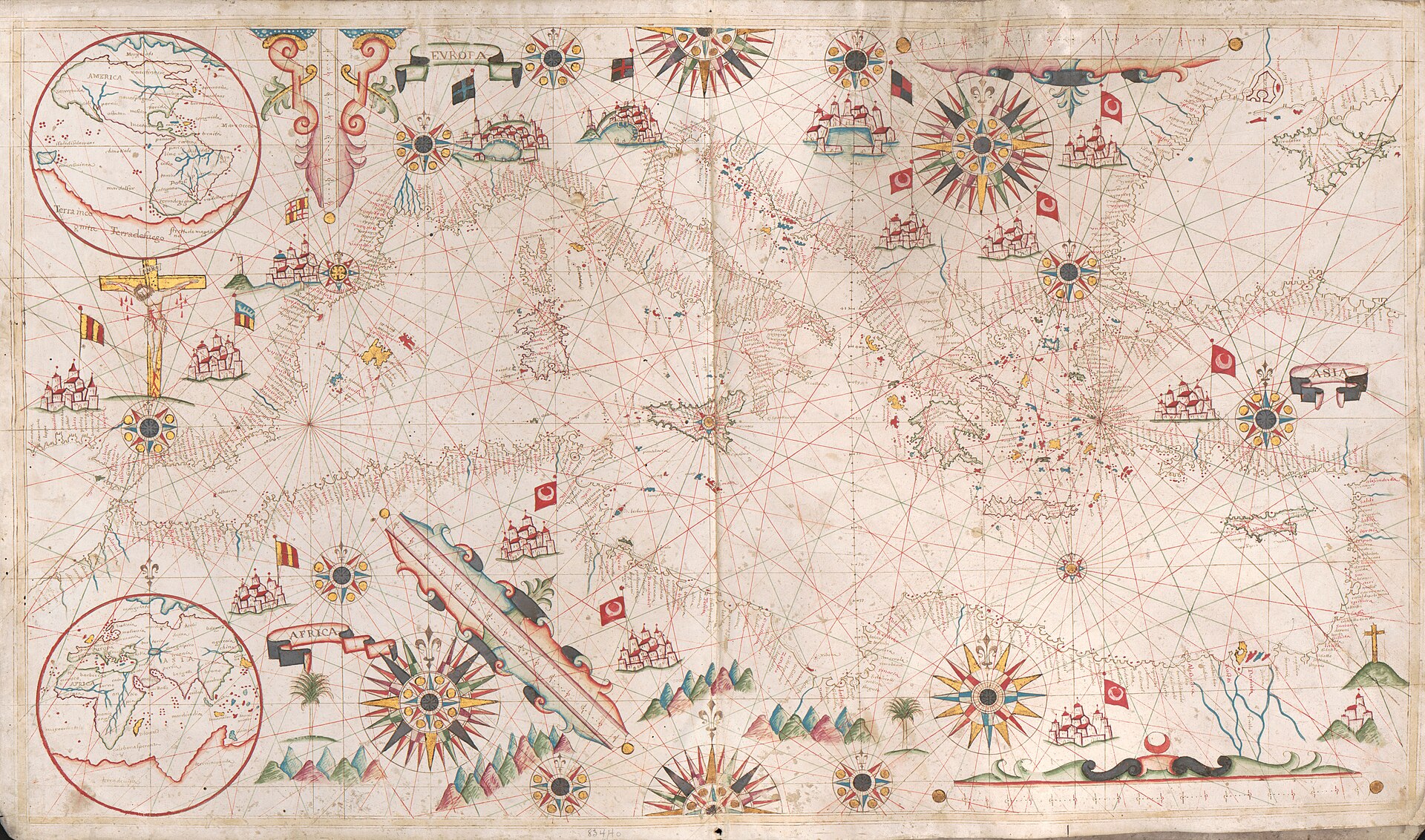 #7 The Portolan Charts: Shockingly Accurate Coasts Without “Modern” Tools
